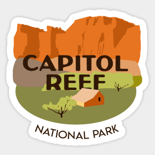 Capitol Reef NP Sticker